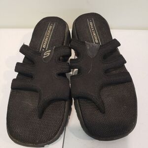Skechers Black Slide Sandals